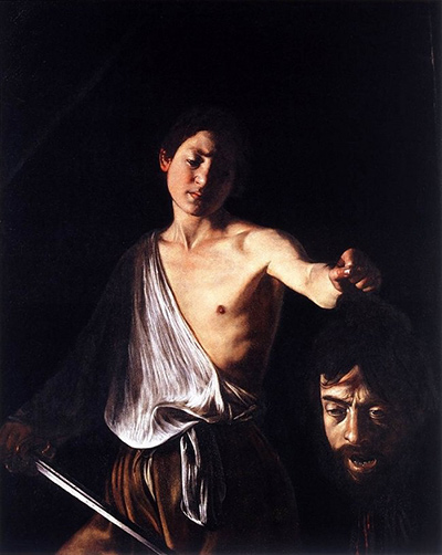 David with the Head of Goliath Caravaggio